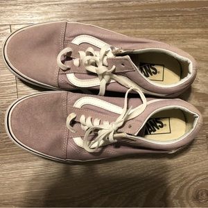 Vans Old Skool Lavender/Lilac/Purple Sneakers Canvas/Suede, Women’s Size 8.5